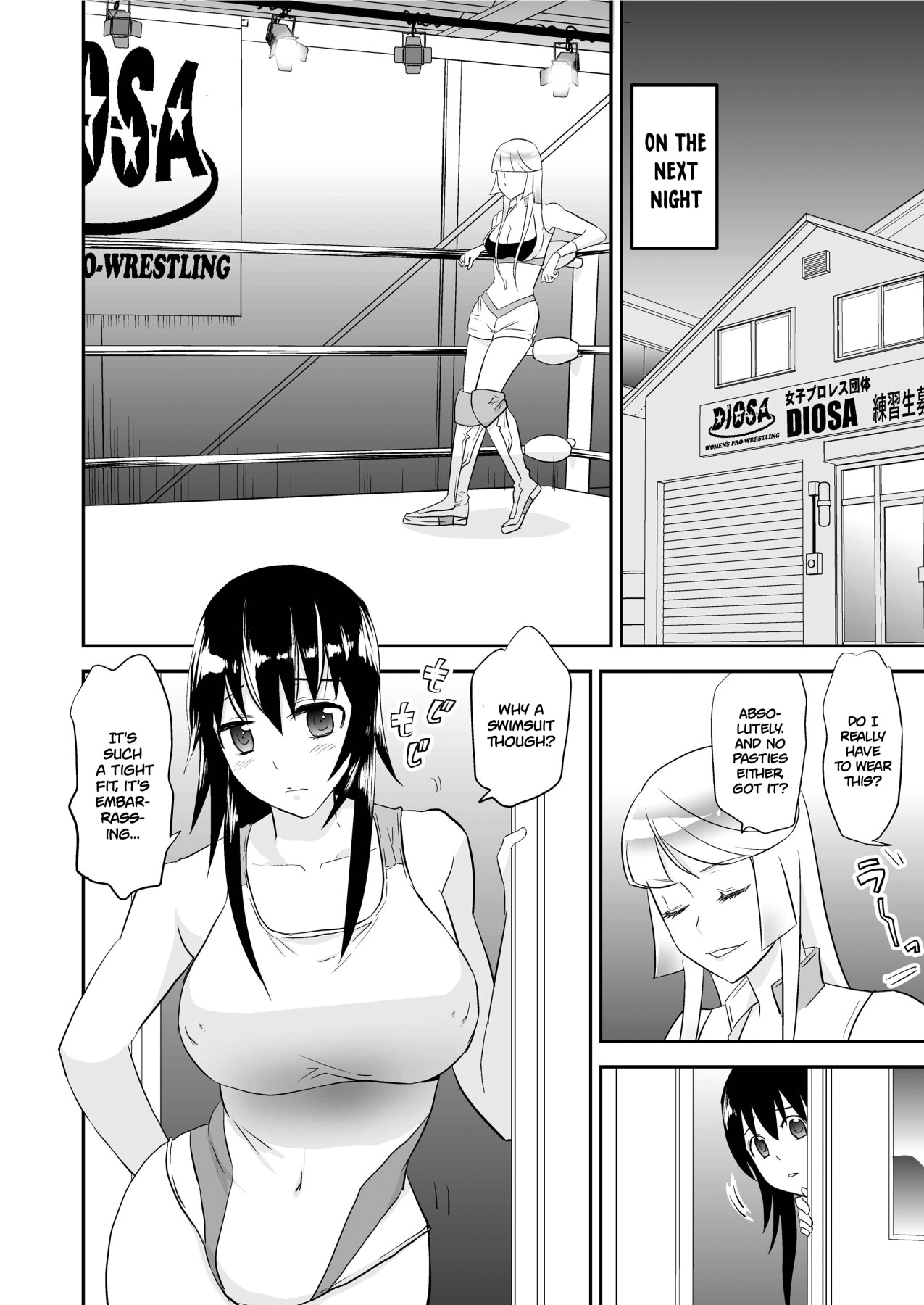 Hentai Manga Comic-Nighttime Cat Fight Training-Read-7